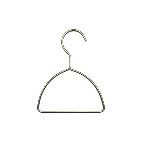 Nahanco Accessory Hanger, Brushed Chrome Metal, 7 X 5.9, 10 Per Carton