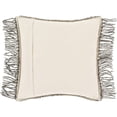 thumbnail image 5 of Surya Faroe FAO-007 18x18" Square Cottage Wool Pillow Kit in Beige/Charcoal, 5 of 5