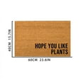 thumbnail image 5 of kjfeif Summer Door Mat Entrance Doormats Door Matts Outdoors Plants Doormat Plants Lover Door Mat Plants Welcome Mat Funny Doormat Plants Lover Gift Door Mat Floor Mat for Indoor Outdoor, 16x24IN, 5 of 6