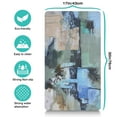 thumbnail image 5 of msiwtych Blue Color Block Pet Feeding Mats, 5 of 7