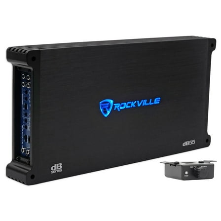 Rockville dB55 4000 Watt/980w RMS 5 Channel Amplifier Car Stereo Amp, Loud!