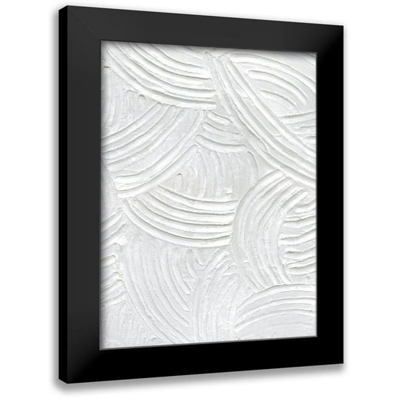 Caroline, Emma 12x14 Black Modern Framed Museum Art Print Titled - Sandstone Grooves II