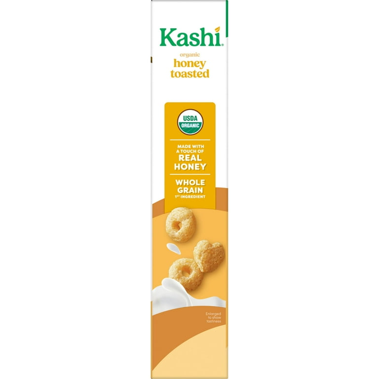 Kashi Breakfast Cereal, Organic, Whole Grain, Honey Toasted,