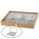 thumbnail image 1 of Conjunto de organizador de bandejas de joyería con tapa , bandejas de exhibición de almacenamiento de joyería para cajón, organizador de Fernando bandeja de almacenamiento, 1 of 8
