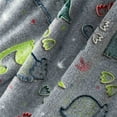 Vikakiooze Dinosaur Blanket for Boys Glowing Blanket, Glow In The Dark