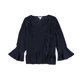 thumbnail image 1 of Blusa de Punto con Volantes bar III para Mujer Azul Extragrande, 1 of 2