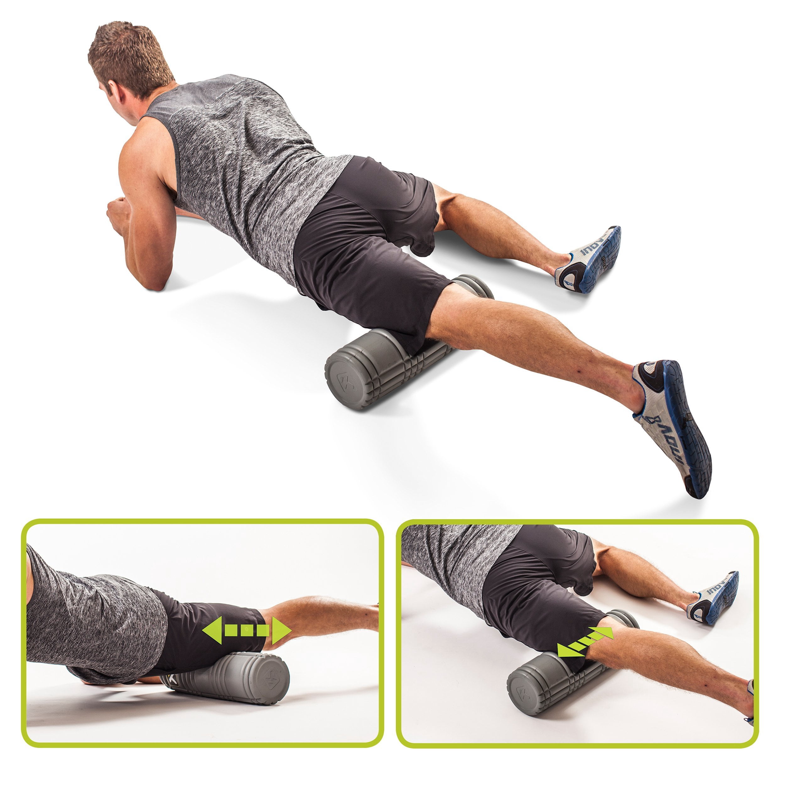 Core Foam Massage Roller With Softer For Exercise  Deep Tissue And - & Tightness Improves Mobility (12'' 18'' 36'')