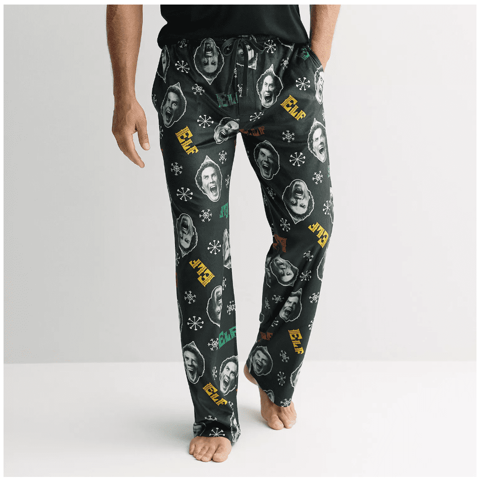 Men’s Buddy the ELF Holiday Pajama Pants 2XL