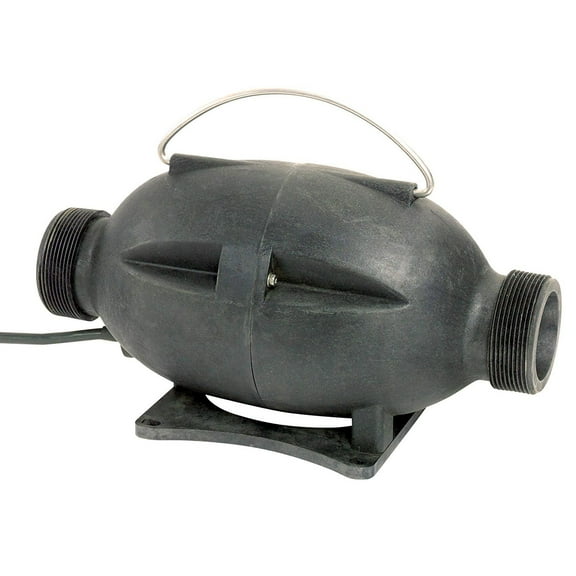 Cal Pump T10000 Torpedo 10,500 GPH Submersible Pond and Waterfall Pump, Black