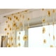 thumbnail image 5 of Cortina de gasa transparente con diseño de girasoles para dormitorio y sala de estar, 100 x 270 cm (amarilla)., 5 of 6