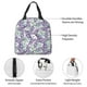thumbnail image 4 of Easygdp Lavender Flowers Bolsa Térmica Premium - Tela Oxford Impermeable, Gran Capacidad, Bolsillo Frontal, Unisex para Trabajo, Escuela, Actividades al Aire Libre y Picnics, 4 of 8