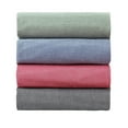 thumbnail image 4 of Messy Bed Washed Cotton Duvet Cover and Sham Set, Red, Full/Queen, 4 of 5