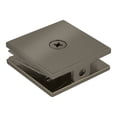 thumbnail image 2 of CRL SCU4PN Polished Nickel Square Style Hole-in-Glass Fixed Panel U-Clamp, 2 of 5