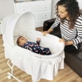 Dream On Me Lacy Portable 2in1 & Cradle in White