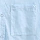 thumbnail image 5 of Playeras Cuello Redondo Hombre Casual Color Sólido Solapa Rayas Camisa De Manga Larga Blusa Superior, 5 of 7