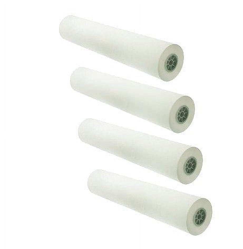 4 Rolls 24x150 20Lb Bond Paper 2"core For use in HP Designjet Inkjet Plotters
