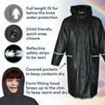thumbnail image 4 of Kids Water Proof Rain Coat with Reflector - Juniors Premium Rain Jacket, 4 of 6