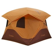 Gazelle Tents, T4 Portable Hub Tent, Overland Edition, 4-Person, Sunset Orange/Sedona, GT401SS