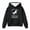 a-Black128, variant on VNKIDY Girls Hoodies & Sweatshirts Winter Warm Pullover With Pocket Cute Horse Print Casual Long Sleeve Hooded Sweatshirt For Kids