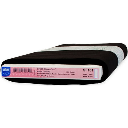 UPC: 0075269043709 | Pellon SF101 Fabric Interfacing Black 20 x 25 Yards by the Bolt