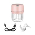 thumbnail image 2 of Trituradora de alimentos Baoblaze USB inalámbrica 250ml picador de ajo, 2 of 8
