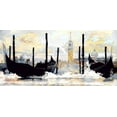 thumbnail image 2 of Bolokofsky, Ronald 14x9 White Modern Wood Framed Museum Art Print Titled - Rough Gondola Waters, 2 of 4