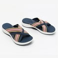 thumbnail image 1 of Ladies Slippers Latest Upgrade Elastic Cross Correction Ladies Sandals Summer Slippers, 1 of 1
