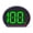 Green, variant on BIMZUC 3-Inch Digital GPS Car Speedometer Heads-Up Display Plug and Play Non-destructive Universal Speed Display MPH Green Font (3 inches / 7.6 cm)