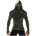 thumbnail image 2 of UPF 50+ Men’s Long Sleeve Performance Fishing Hiking Shirt with Mask UV Neck Gaiter Hoodie, 2 of 3