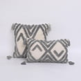 thumbnail image 3 of 2x FUNDA de COJÍN Boho Cojín decorativo Cojín con borlas Copetudo Funda de almohada, 3 of 3