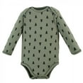 thumbnail image 5 of Touched by Nature Baby Boy Organic Cotton Long-Sleeve Bodysuits 5pk, Happy Camper, 9-12 Months, 5 of 6