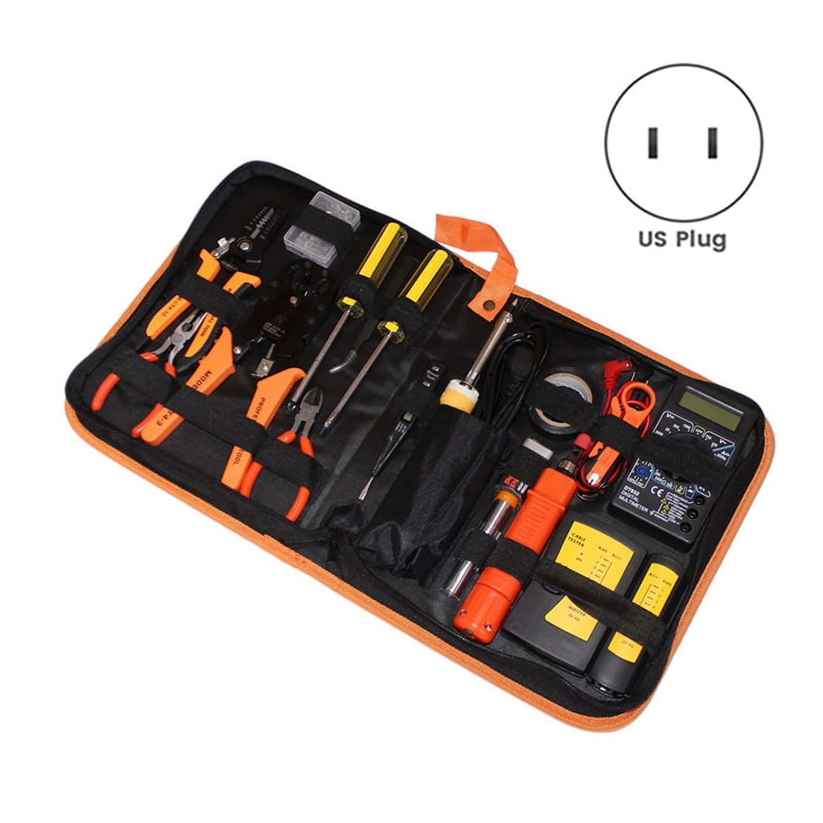 Network Maintenance Tool Set Network Maintenance Tool Set Network Maintenance Tool Network Cable Measuring Tool US Plug