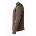 thumbnail image 3 of A4 Tourney Quarter Zip For Men in Heather/Forest | N4094, 3 of 3