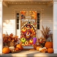 thumbnail image 4 of Thanksgiving Door Cover,70"x35" Fall Harvest Front Door Banner Backdrop for Indoor Outdoor Porch Entryway Farmhouse Holiday Party Home Decor, 4 of 6