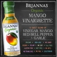 thumbnail image 3 of Briannas Organic Vinaigrette Dressing Mango - 10 fl oz Pack of 4, 3 of 5