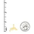 thumbnail image 2 of 10k Yellow Gold Womens Three Animal Charm Pendant for Women, 2 of 3