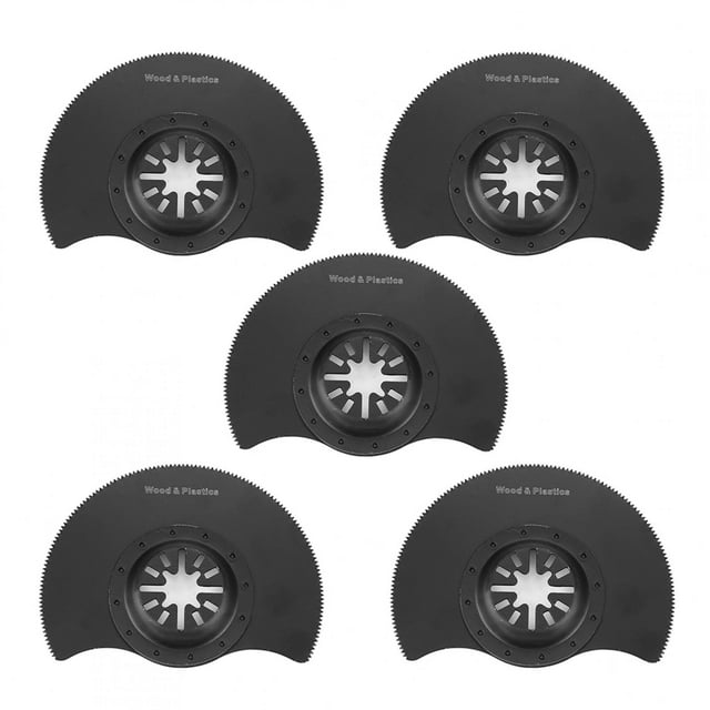5pcs Circular Saw Blades Oscillating Multi Tool Accessories Set for Repairing Cutting