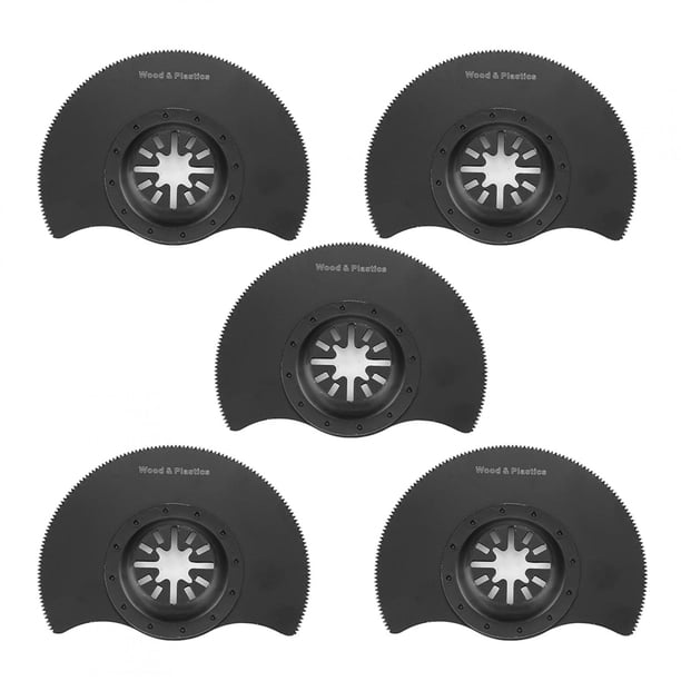 Accesorios múltiples oscilantes, 5 hojas de sierra circular, kit de accesorios para hojas de sierra, kit de hojas de sierra, construcción robusta
