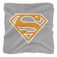 thumbnail image 1 of Superman Light Orange & White Shield Bandana (21 in x 21 in), 1 of 4