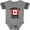 Football Heather and Smoke, variant on Inktastic Someone in Canada Loves Me Boys or Girls Baby Bodysuit