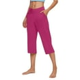 thumbnail image 2 of WILLBEST Pantalones Casuales para Mujer Pantalones Tres Cuartos Cómodos Ideales para Uso Diario En Verano Ligeros Fáciles de Cuidar Opciones de Moda Versátiles Chica, 2 of 6