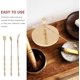 thumbnail image 4 of 5pcs Incense Mold Tool Kit Incense Making Kit Shovel Brush Incense Spoon Press for Yoga Meditation Incense Burner Home Accessory, 4 of 4
