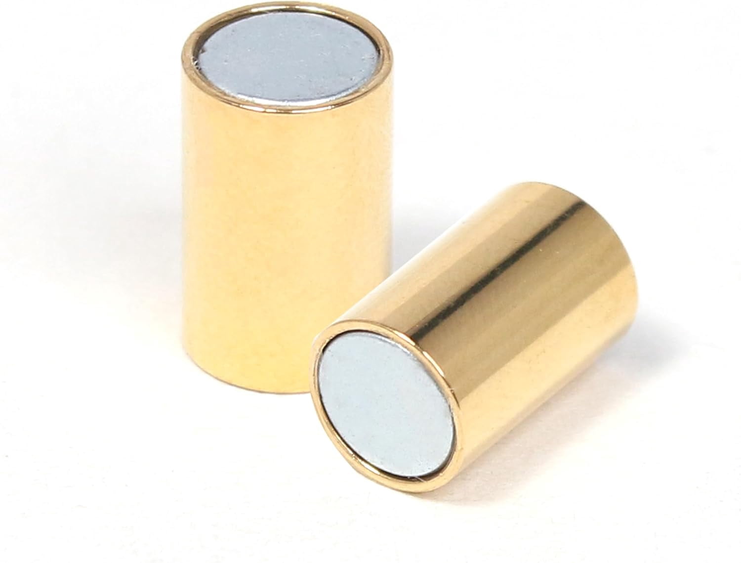 Beadaholique - Magnetic Clasp, Tube Cord Ends Fits 6.2mm Cord, 36 Set Bulk Pack, Gold Plated
