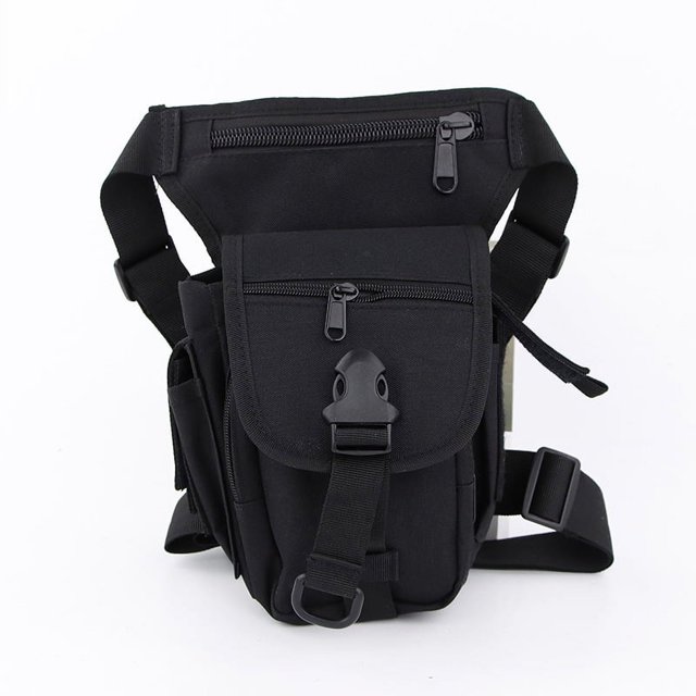 Riñonera y bolsa de pierna sencillas para exteriores, para ocio, para motocicleta, para hombre, para guardar artículos diversos, riñonera impermeable