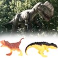 thumbnail image 3 of Neinkie 6Pcs/Set Animal Model Barreled Meticulous Workmanship ABS Pterosaur Animal Model Ornament for Desktop Decoration, 3 of 9