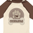 thumbnail image 4 of Inktastic I Love My Chihuahua Dog Boys or Girls Long Sleeve Baby Bodysuit, 4 of 5