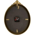 thumbnail image 6 of Vintage Wall Clock, European Style Decorative Clock Retro Oval Large Clock Silent Non-Ticking Elegant Home Decor Gold Wall Clocks Battery Operated for Living Room Bedroom, 6 of 7