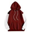thumbnail image 4 of Admvng Hoodies for Women Casual Hooded Long Sleeve Ladies Loose Sweatshirt Tops, Size S-2XL, 4 of 7