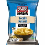 Boulder Canyon Kettle Cooked Potato Chips, Totally Natural, 2 oz (Pack of 24)