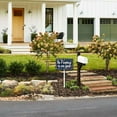 thumbnail image 3 of Eveokoki No Pooping In Our Yard Sign, No poop sign, 12 x 8 Inch Aluminum Sign With Metal Stakes, Keep Dogs Off Lawn, Weatherproof, Easy To Install, 3 of 6